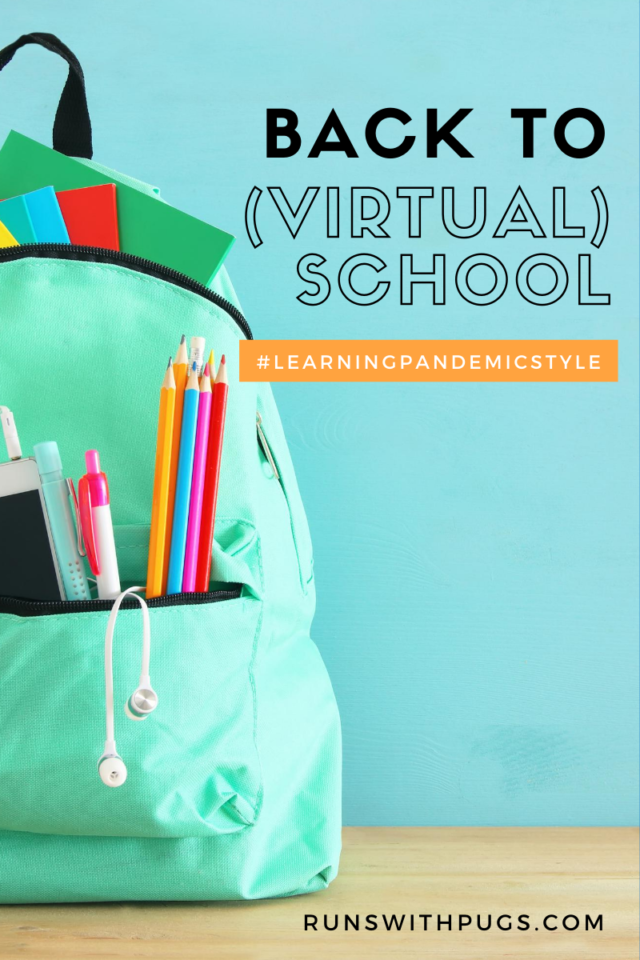 back to virtual school: learning pandemic-style | Runs With Pugs